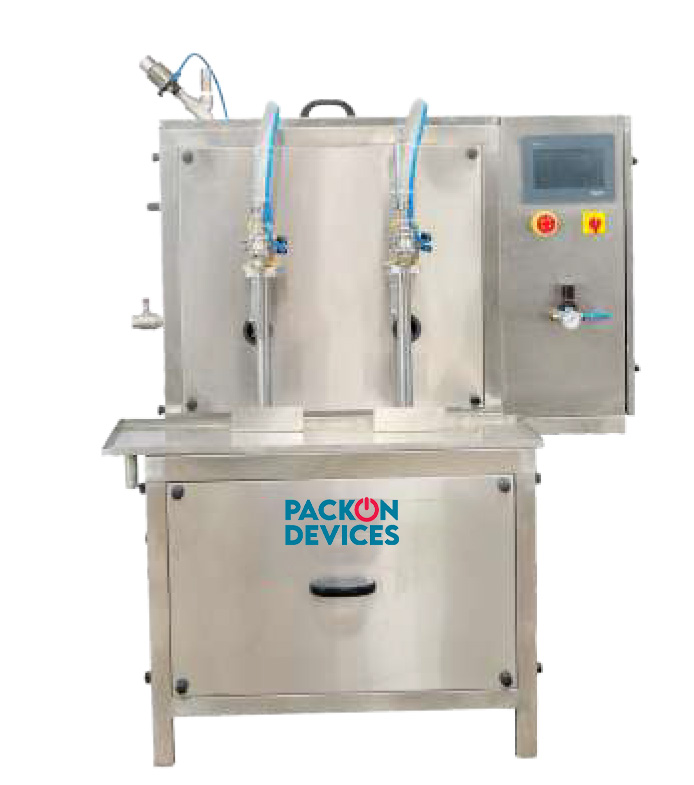 Semi Automatic Servo Base Filling Machine